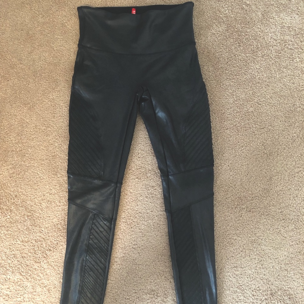 Spanx Faux Leather Leggings